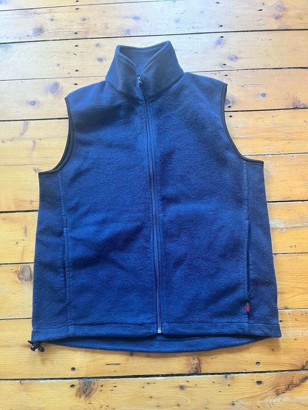 Woolrich Fleece Vest Men’s Size Medium Blue Full Zip